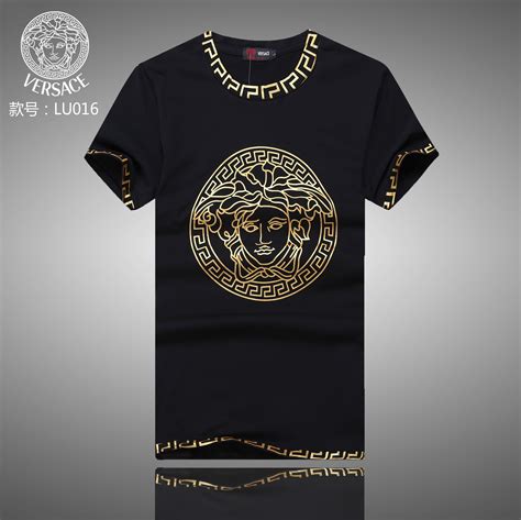 versace tee shirt china|Versace t shirt men price.